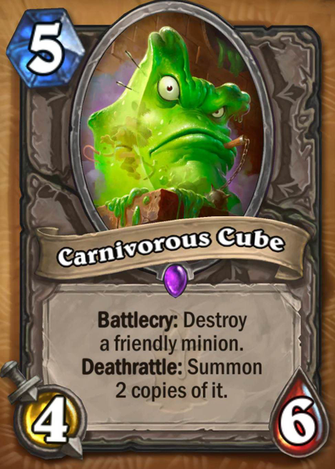 Illustration for article titled A Look At Some Of The Upcoming Hearthstone Expansion's Wilder Cards